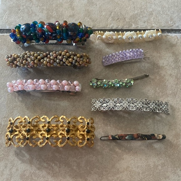 Hair clips bundle of 9 - Picture 1 of 11